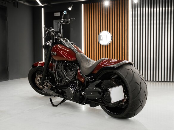 2023 Harley-Davidson Fat Boy, пурпурный, 6500000 рублей - вид 8