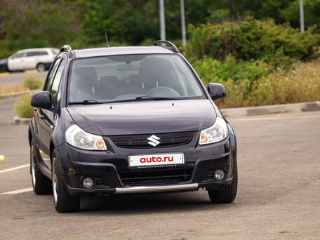2009 Suzuki SX4 I (Classic), чёрный, 900000 рублей, вид 3