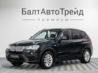 2015 BMW X3 28i xDrive II (F25) Рестайлинг, чёрный, 2390000 рублей, вид 1