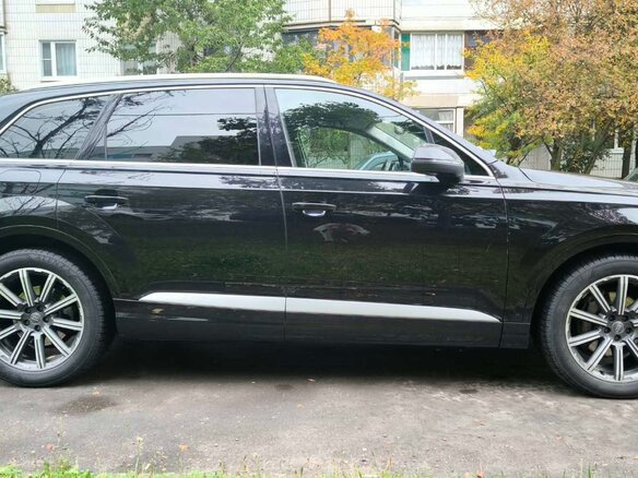 2015 Audi Q7 II (4M), чёрный - вид 1