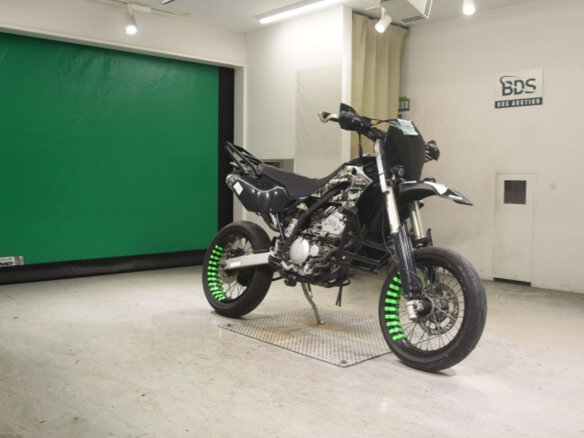 2002 Kawasaki D-tracker 250, чёрный - вид 3