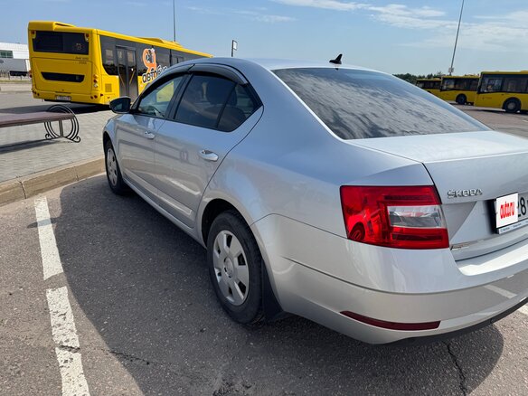 2020 Skoda Octavia III (A7) Рестайлинг, серый - вид 6