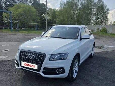 2012 Audi Q5 I (8R), белый, 1350000 рублей, вид 1
