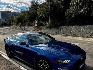 2018 Ford Mustang VI Рестайлинг, синий, 2000000 рублей, вид 2