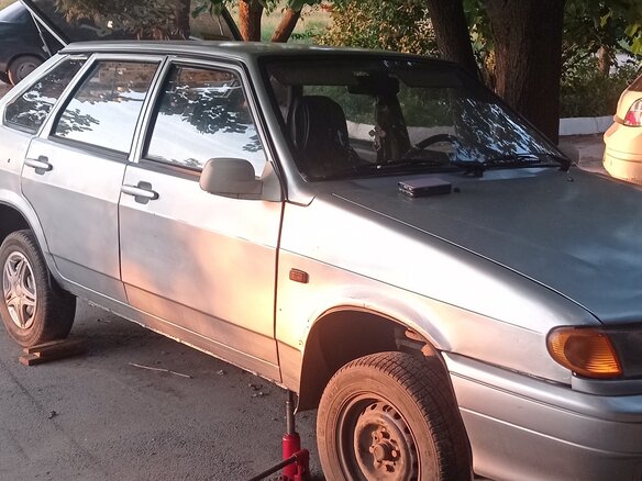 2008 Lada (ВАЗ) 2114, серебристый, 160000 рублей - вид 5
