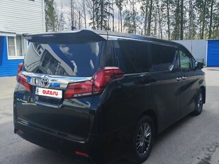 2019 Toyota Alphard III Рестайлинг, чёрный, 3500000 рублей, вид 3