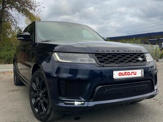 2021 Land Rover Range Rover Sport II Рестайлинг, синий, 5350000 рублей, вид 4