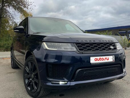 2021 Land Rover Range Rover Sport II Рестайлинг, синий, 5350000 рублей, вид 4