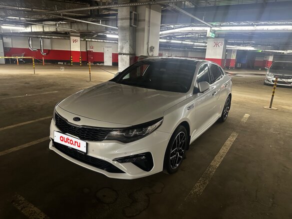 2019 Kia Optima IV Рестайлинг, белый