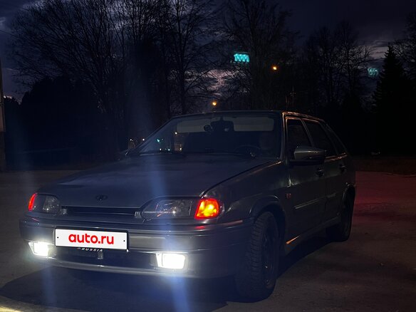 2008 Lada (ВАЗ) 2114, серый, 95000 рублей - вид 1