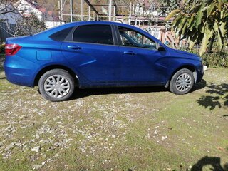 2020 Lada (ВАЗ) Vesta I, синий, 1000000 рублей, вид 3
