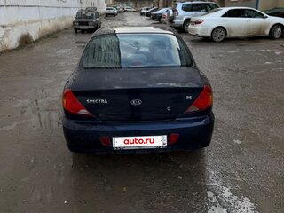 2008 Kia Spectra I Рестайлинг 2, синий, 150000 рублей, вид 4