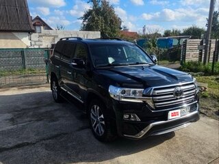 2018 Toyota Land Cruiser 200 Series Рестайлинг 2, чёрный, 7600000 рублей, вид 2