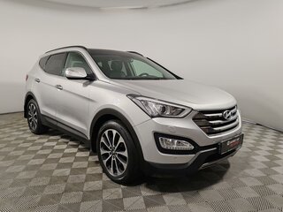 2012 Hyundai Santa Fe III, серебристый, 1649000 рублей, вид 3
