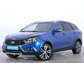 2021 Lada (ВАЗ) Vesta SW I, синий, 1199000 рублей, вид 3