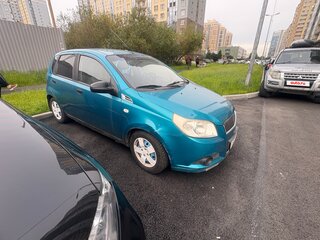 2008 Chevrolet Aveo I Рестайлинг, голубой, 310000 рублей, вид 2