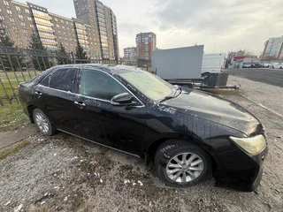 2012 Toyota Camry VII (XV50), чёрный, 1350000 рублей, вид 4