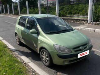 2007 Hyundai Getz I Рестайлинг, зелёный, 460000 рублей, вид 3