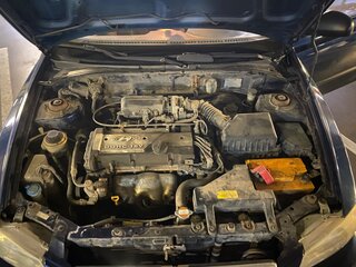2008 Hyundai Accent ТагАЗ II, синий, 420000 рублей, вид 4