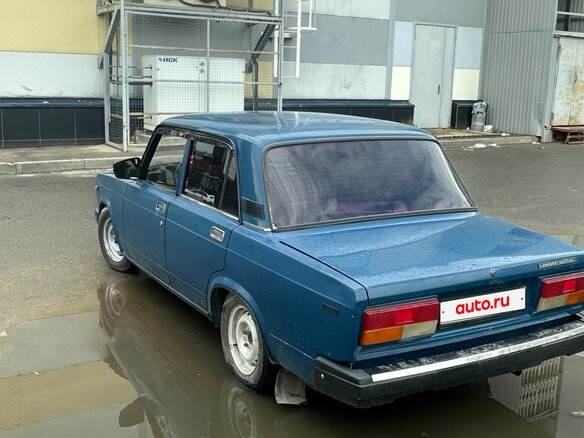 2004 Lada (ВАЗ) 2107, синий - вид 1