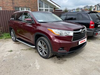 2014 Toyota Highlander III (XU50), пурпурный, 2600000 рублей, вид 1