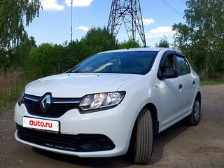 2017 Renault Logan II, белый, 680000 рублей, вид 1