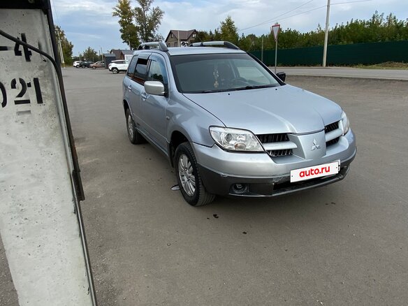 2003 Mitsubishi Outlander I, серебристый, 450000 рублей - вид 1