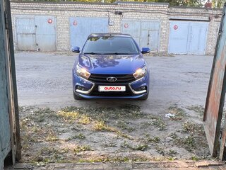 2020 Lada (ВАЗ) Vesta I, синий, 1100000 рублей, вид 2