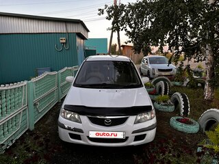 1999 Mazda Premacy I (CP), белый, 280000 рублей, вид 2