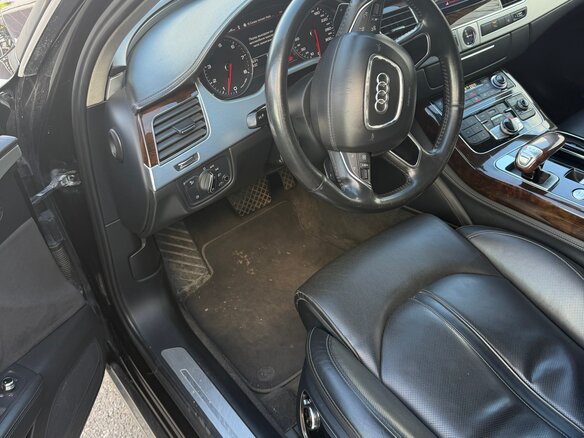 2016 Audi A8 Long III (D4) Рестайлинг, чёрный, 4600000 рублей - вид 7