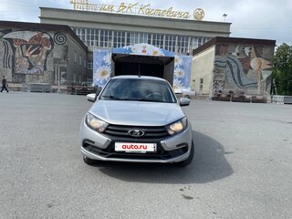 2018 Lada (ВАЗ) Granta I Рестайлинг, серебристый, 660000 рублей, вид 3