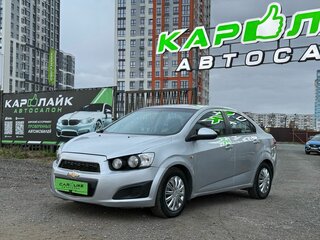 2013 Chevrolet Aveo II, серебристый, 629000 рублей, вид 5