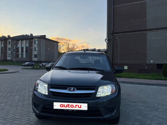 2017 Lada (ВАЗ) Granta I, серый - вид 1
