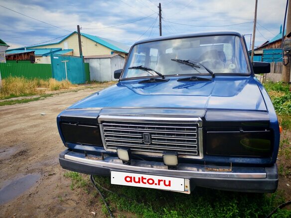 2002 Lada (ВАЗ) 2107, синий