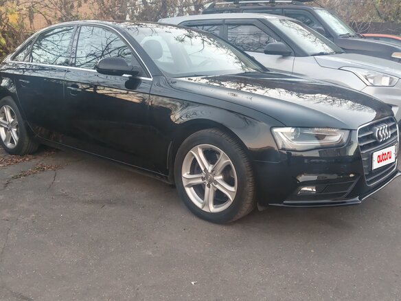2015 Audi A4 IV (B8) Рестайлинг, чёрный, 1400000 рублей - вид 1