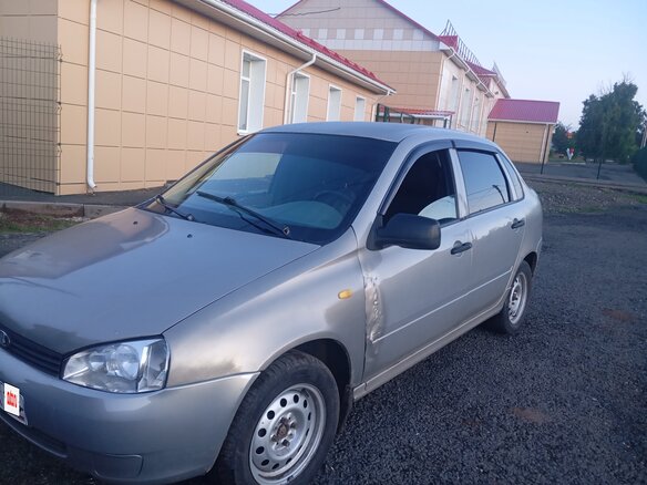 2007 Lada (ВАЗ) Kalina I, бежевый, 125000 рублей