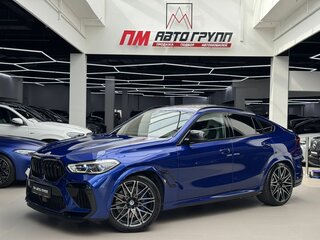 2021 BMW X6 M Competition III (F96), синий, 9490000 рублей, вид 4