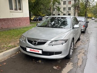2005 Mazda 6 I (GG) Рестайлинг, серебристый, 375000 рублей, вид 1