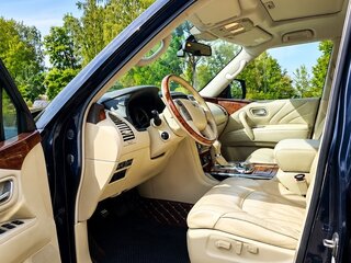 2015 Infiniti QX80 I Рестайлинг, синий, 3150000 рублей, вид 5