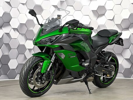 2020 Kawasaki Ninja 1000 SX, зелёный, 1177000 рублей, вид 2