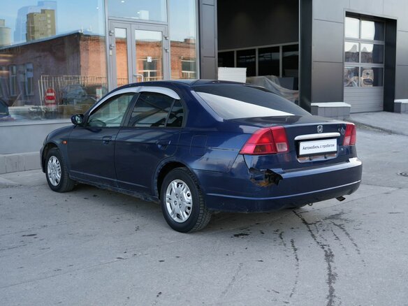 2001 Honda Civic Ferio III, синий, 350000 рублей - вид 6
