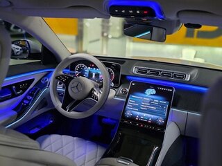 2022 Mercedes-Benz S-Класс 450 Long 4MATIC VII (W223), белый, 10100000 рублей, вид 3
