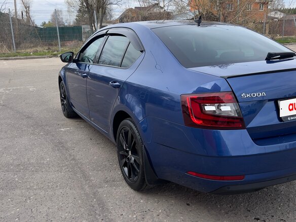 2019 Skoda Octavia III (A7) Рестайлинг, синий - вид 13