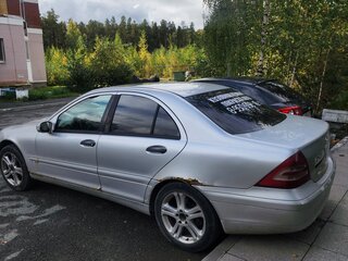 2000 Mercedes-Benz C-Класс 200 II (W203), серебристый, 380000 рублей, вид 4