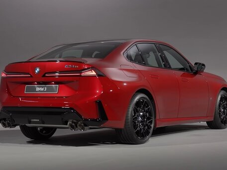 2026 BMW 3 серии M350 xDrive VIII (G5x), красный, 14000000 рублей, вид 4