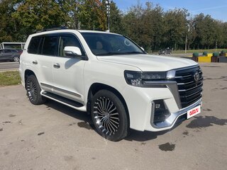 2014 Toyota Land Cruiser 200 Series Рестайлинг 1, белый, 4750000 рублей, вид 4