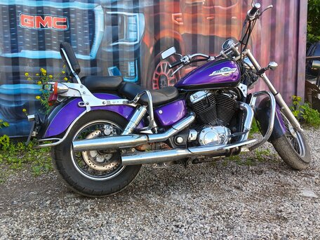 1996 Honda VT 1100, фиолетовый, 480000 рублей, вид 3
