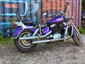 1996 Honda VT 1100, фиолетовый - вид 2