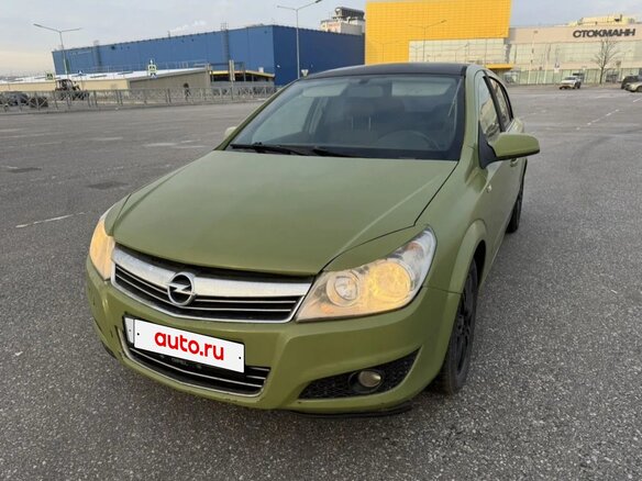 2007 Opel Astra H Рестайлинг, зелёный, 260000 рублей - вид 7