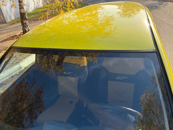 2011 Lada (ВАЗ) Kalina Sport I, жёлтый, 349000 рублей - вид 25